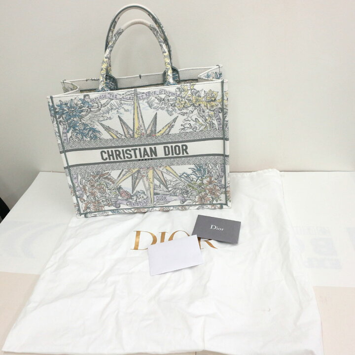楽天市場】ディオール ブックトート ラージサイズ DIOR Rêve d
