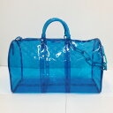 ルイ・ヴィトン　キーポルバンドリエール50　ボストンバッグ　LOUIS VUITTON ヴァージル・アブロー モノグラムPVC(ビ…