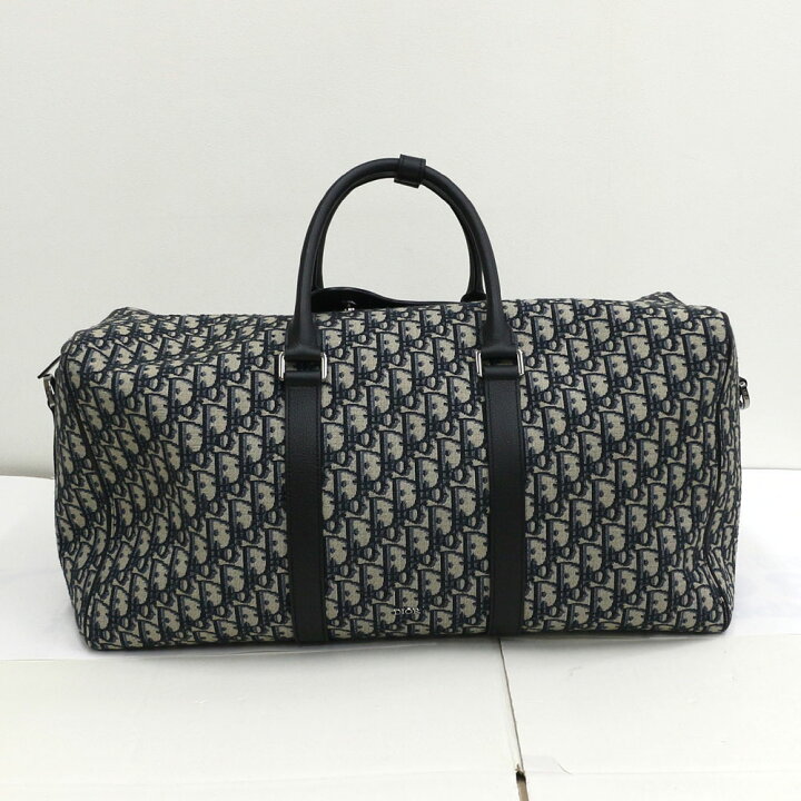 楽天市場】ディオール ランゴ50 ボストンバッグ DIOR オブリーク ジャ  