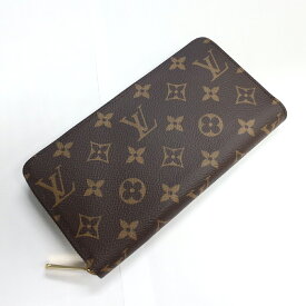 ルイ・ヴィトンジッピー・ウォレット ラウンドジップ長財布 LOUIS VUITTON　モノグラム/ブラウン　M42616【新品同様未使用品】《返品可》【質屋出品】【送料無料】