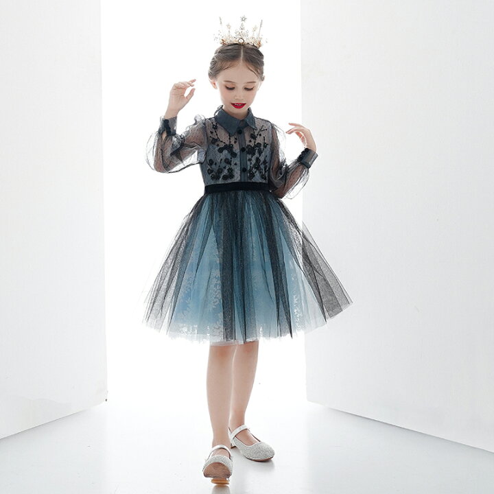 楽天市場 ピアノ発表会 ドレス 子供ドレス ワンピース キッズドレス フォーマルドレス 女の子 子供服 子どもドレス フラワーガール Aライン ジュニア プリンセスドレス 七五三 卒業式 結婚式 長袖 100 110 1 130 140 150 160 渋谷ウイングス