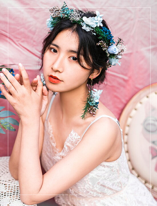 楽天市場 ヘッドドレス ウエディング 花冠 花かんむり イヤリング 2点セット カチューシャ ティアラ ヘアアクセサリー 結婚式 髪飾り ウェディング 造花 森ガール 花輪 手作り 姫風 花嫁 パーティー フェス 海外旅行 写真撮り 送料無料 渋谷ウイングス