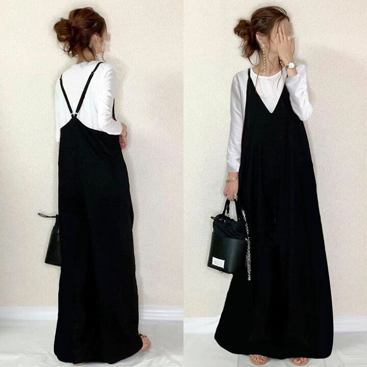 楽天市場 ワンピース レディース 夏 カジュアル ワンピース キャミワンピ ロングワンピース キャミソールワンピース Vネック ゆったり きれいめ マキシ丈 ロング シンプル Aライン エレガント 無地 着痩せ プレゼント 春 夏 秋 代 30代 40代 ブラック 黒 送料無料 楽天市場 ワンピース レディース 夏 カジュアル ワンピース キャミワンピ ロングワンピース キャミソールワンピース Vネック ゆったり きれいめ マキシ丈 ロング シンプル Aライン エレガント 無地 着痩せ プレゼント 春 夏 秋 代 30代 40代 ブラック 黒 送料無料