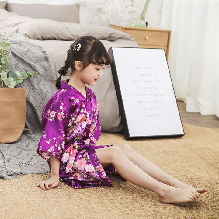 子供服 男の子 タオル地 ナイトガウン バスローブ パジャマ ホテル ユニセックス ローブ 可愛い 女の子 子供服バスローブ 綿ロング丈 部屋着 日本の職人技 女の子