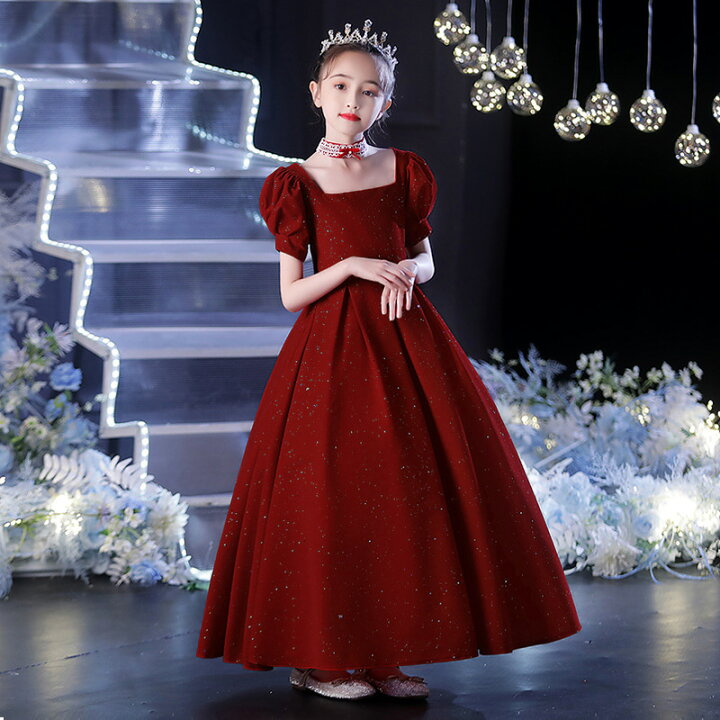 楽天市場】子供ドレス キッズドレス ロング ドレス フォーマルドレス  