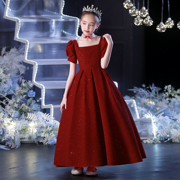 楽天市場】子供ドレス キッズドレス ロング ドレス フォーマルドレス 