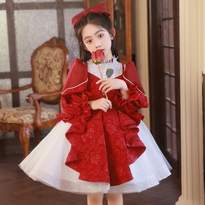 楽天市場】子ども ドレス 高級上品 ロングドレス キッズ ジュニア 子供 