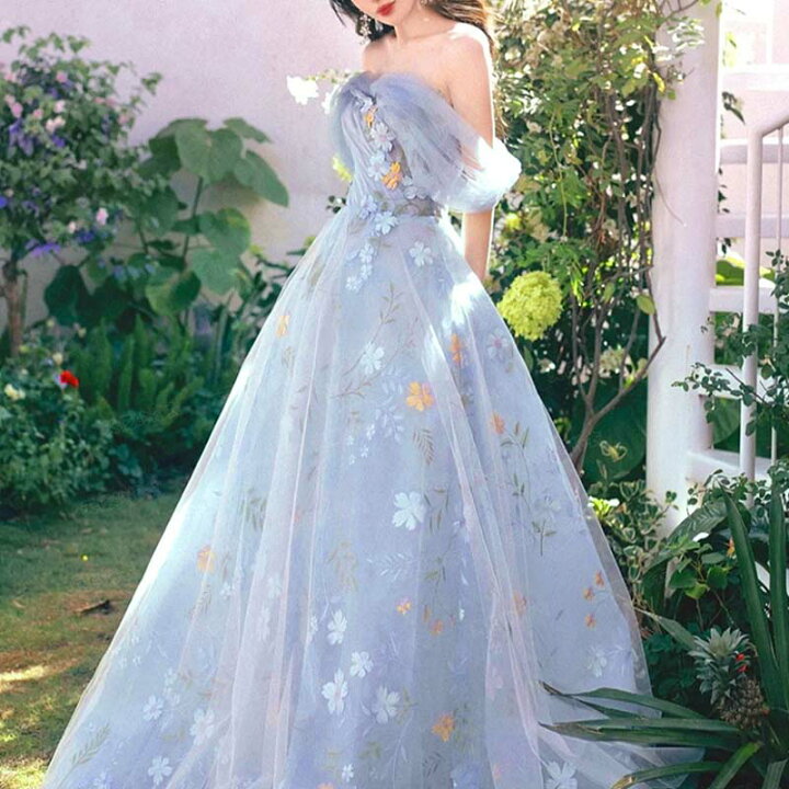 C98 新入荷 花嫁ドレス ウェディングドレスワンピース ロングドレス