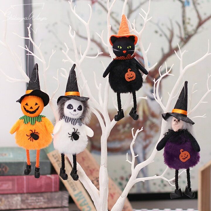 楽天市場】HALLOWEEN ハロウィン置物 つり上げ ぬいぐるみ 手作り 雑貨 