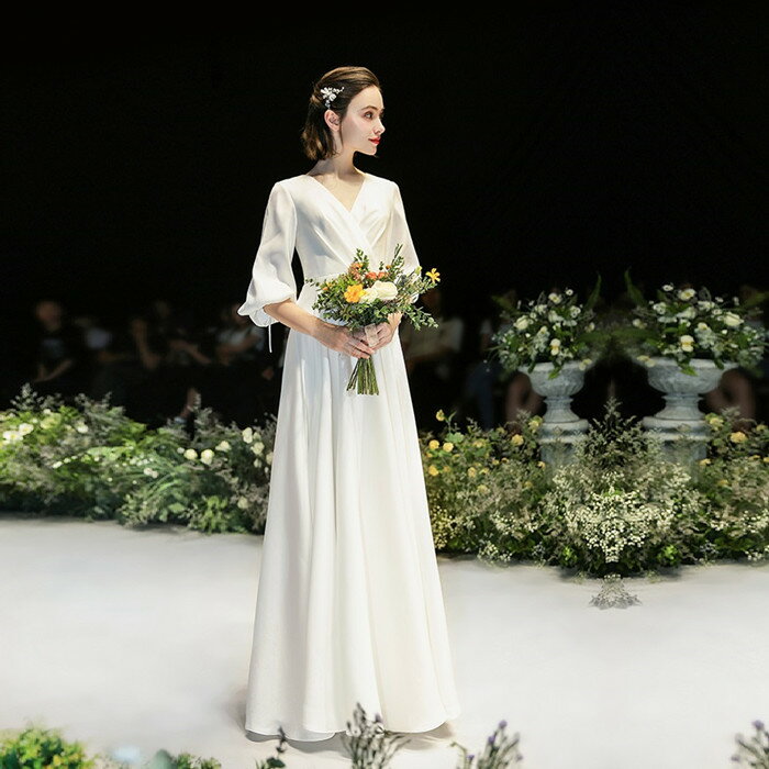 ワンピース 二次会 結婚式 花嫁 ウエディングドレス | 通販・人気 