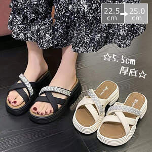 ビーチサンダル レディース サンダル 厚底 厚底サンダル フィットサンダル ミュール スリッパ 夏用 滑り止め 可愛い 美脚 室内履き オフィス 通勤 外履き アウトドア ルームシューズ おしゃ