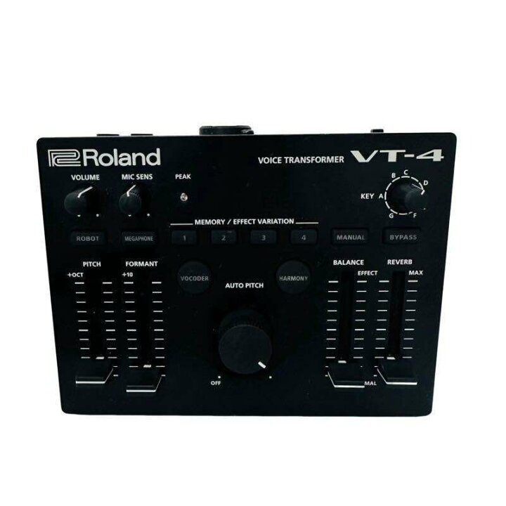 楽天市場】ROLAND ローランド VT-4 ボイス・トランスフォーマー 通電 
