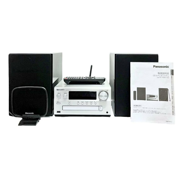 楽天市場】Panasonic パナソニック CDステレオシステム SC-PMX150 SA  