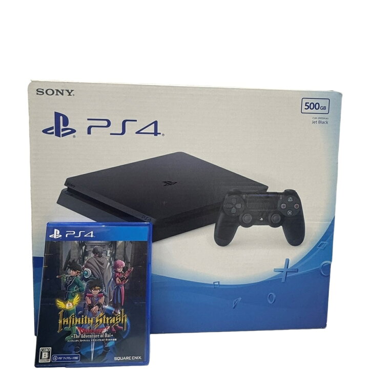 楽天市場】SONY Playstation4 CUH-2000AB01 500GB ブラック ソフト付 