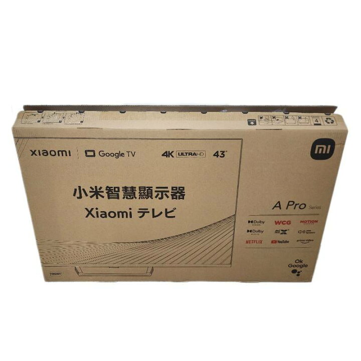 楽天市場】Xiaomi シャオミ 4Kチューナーレス TV L43M8-A2TWN A Pro 43  
