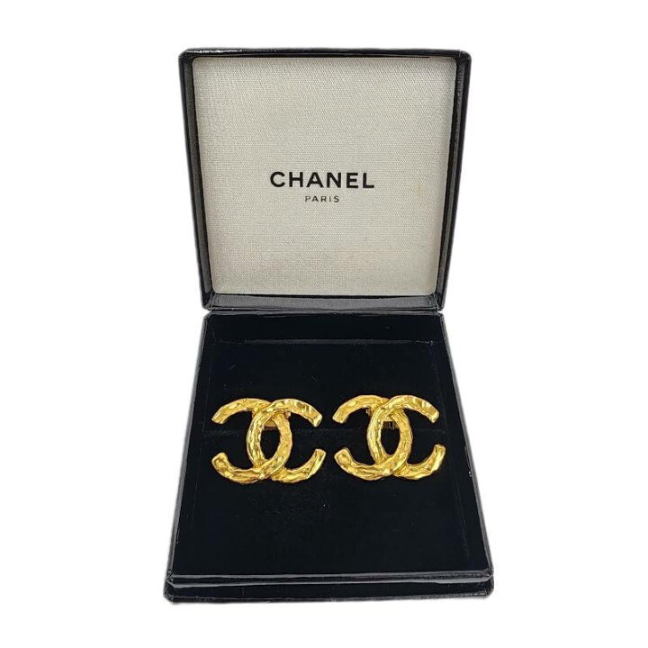 楽天市場】CHANEL シャネル ヴィンテージ ココマーク イヤリング  