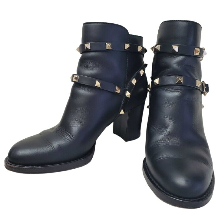 VALENTINO ヴァレンティノスタッズショートブーツ35 1/2 - その他