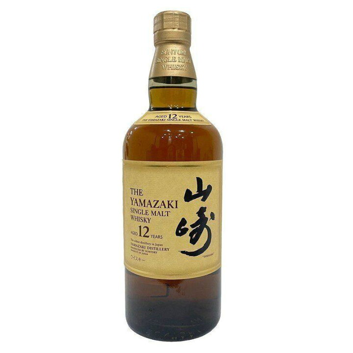 楽天市場】SUNTORY サントリー 山崎 12年 シングルモルト 700ml 43  