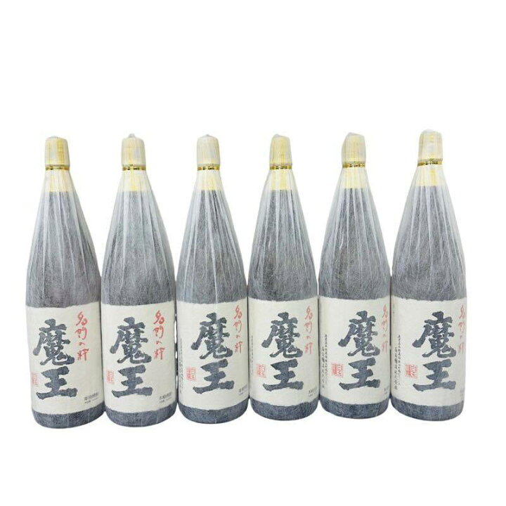 楽天市場】焼酎 まとめ売り 6本セット 白玉醸造 名門の粋 魔王 1800ml 