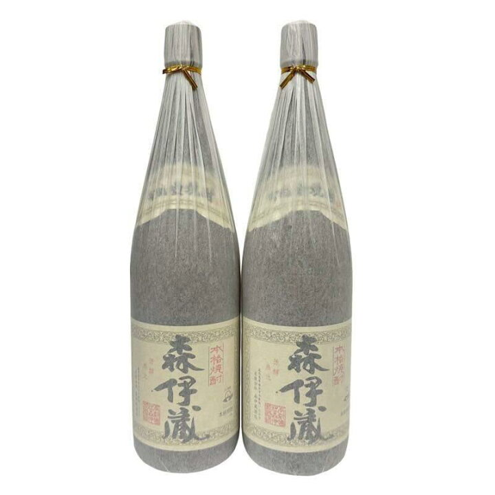 楽天市場】森伊蔵 2本セット 1800ml 25度 最新ラベル 和紙付き 森伊蔵 