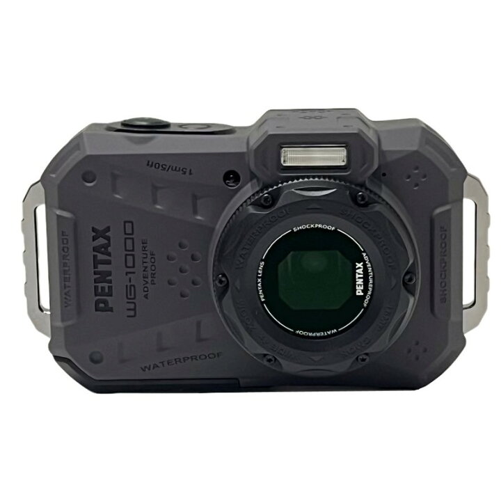 楽天市場】PENTAX ペンタックス デジタルカメラ WG-1000 グレー 付属品 