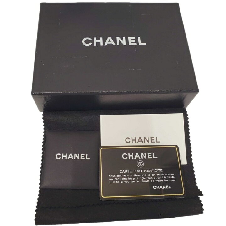 楽天市場】CHANEL シャネル キャビアスキン ポーチ A13500 ブラック  