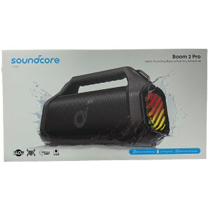 Anker �A���J�[ Soundcore Boom 2 Pro A3134A11 �u���b�N �Ɠd �d�����i �y�V�i�z 32606K84