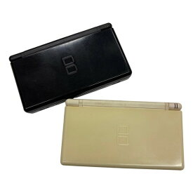 2台セット売り Nintendo 任天堂 DS Lite USG-001 ゲーム機本体 ホワイト / ブラック 動作未確認 【ジャンク品】 52608K1662