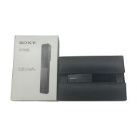 SONY ステレオICレコーダー ICD-TX650 ブラック 通電のみ確認 家電 電化製品 【中古】 52609K97