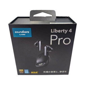 Soundcore Liberty 4 Pro ���C�����X�C���z�� �u���b�N �Ɠd �d�����i �y�V�i�z 12610R14