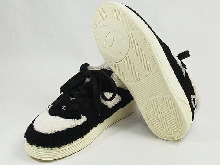楽天市場】◇ミウラ◇シャネル CHANEL ココマーク ムートン スニーカー  