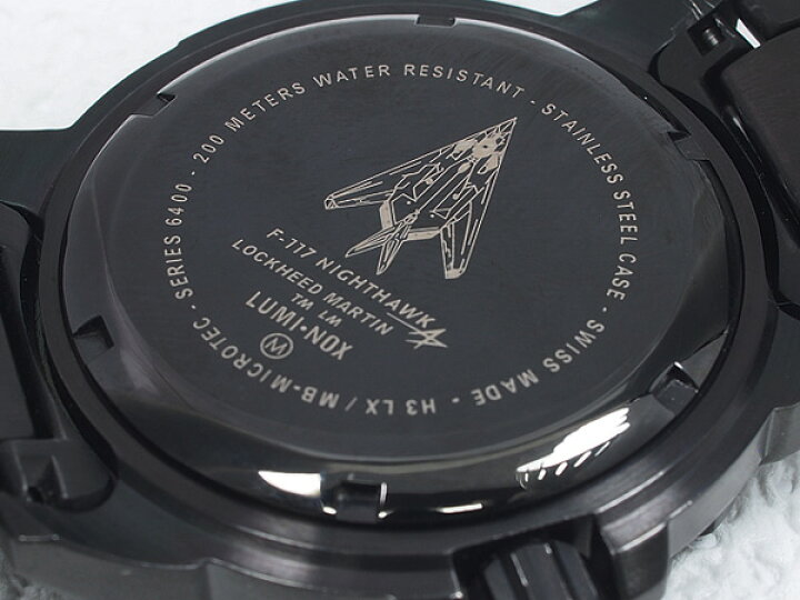 楽天市場】◇ミウラ◇ルミノックス LUMINOX ナイトホーク 6400シリーズ 