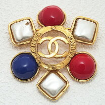 楽天市場】chanel ブローチ カラーストーンの通販
