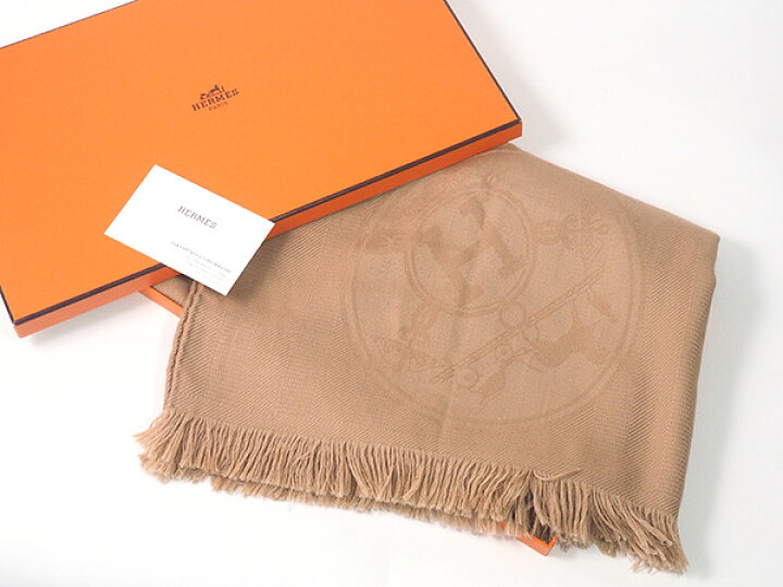 楽天市場】◇ミウラ◇エルメス HERMES ニューリブリス 大判ストール 
