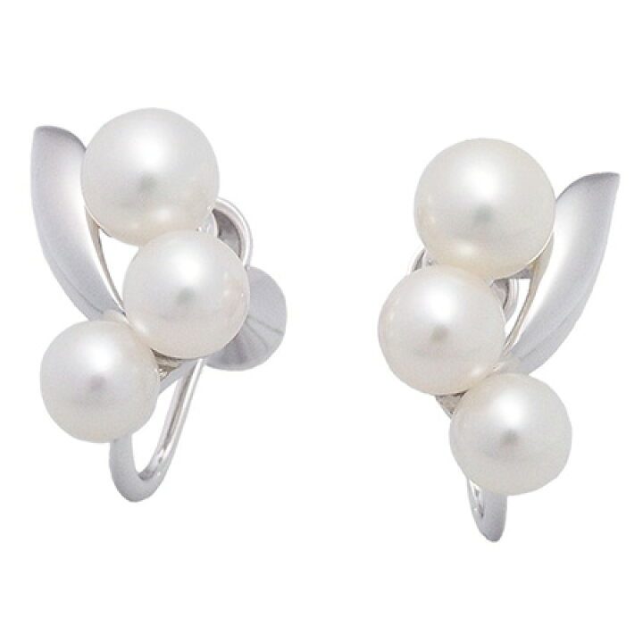 楽天市場】◇ミウラ◇ミキモト MIKIMOTO パール イヤリング シルバー  