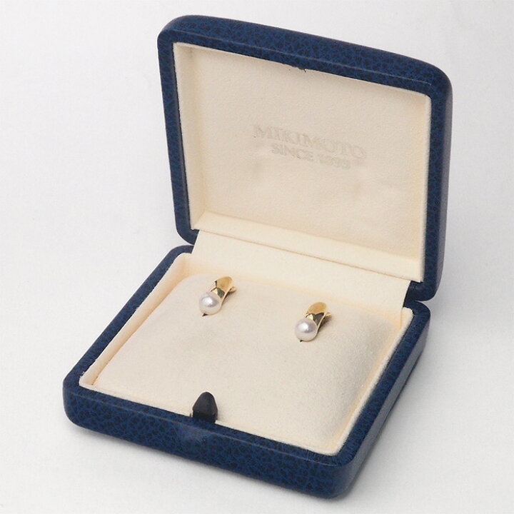 楽天市場】◇ミウラ◇ ミキモト MIKIMOTO パール/6mm イヤリング K18YG 