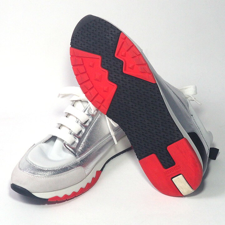 楽天市場】◇ミウラ◇ エルメス HERMES スタジアム スニーカー #37  