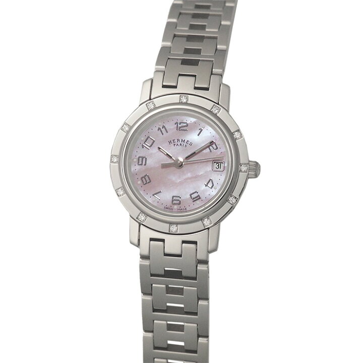 楽天市場】◇ミウラ◇ エルメス HERMES クリッパー ナクレ 12Pダイヤ  