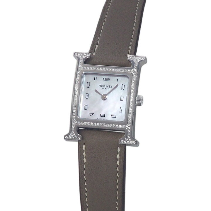 楽天市場】◇ミウラ◇ エルメス HERMES Hウォッチ ダイヤベゼル HH1  