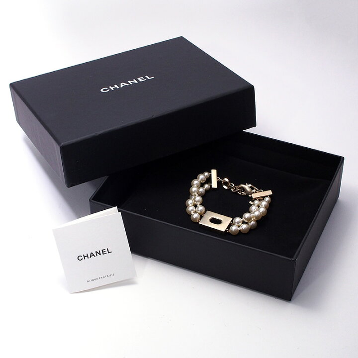 楽天市場】◇ミウラ◇ シャネル CHANEL フェイクパール 2連 