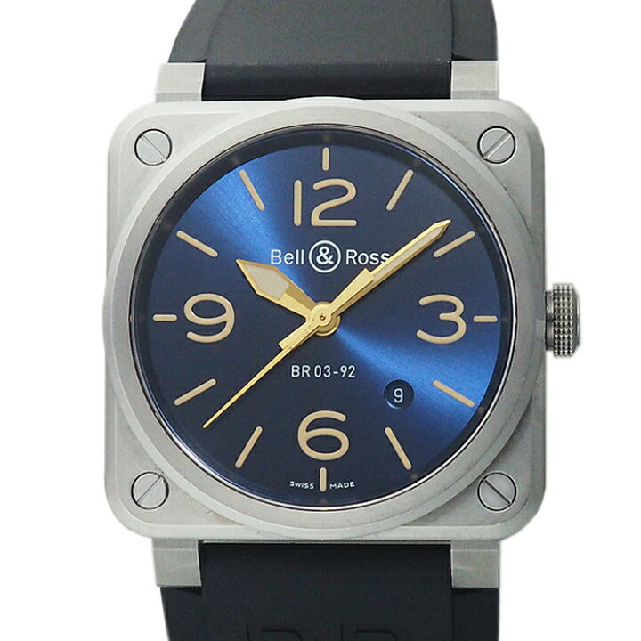 楽天市場】ベル＆ロス BR03-92 ブルー ヘリテージ BR0392-BUHE-ST/SCA  