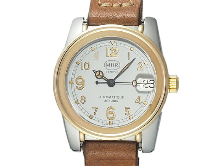 楽天市場】マハラ MHR スパルビエロ YG/SS 自動巻 中古 腕時計 : 質 清水屋