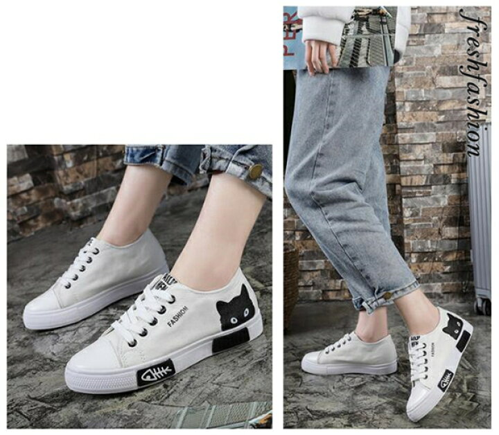 楽天市場 送料無料 スニーカー 白 レディース おしゃれ 40代 30代 疲れない カップルシューズ 韓国 通勤靴 カジュアル 軽量 美脚 おしゃれ 春 夏 秋 七海楽天市場店