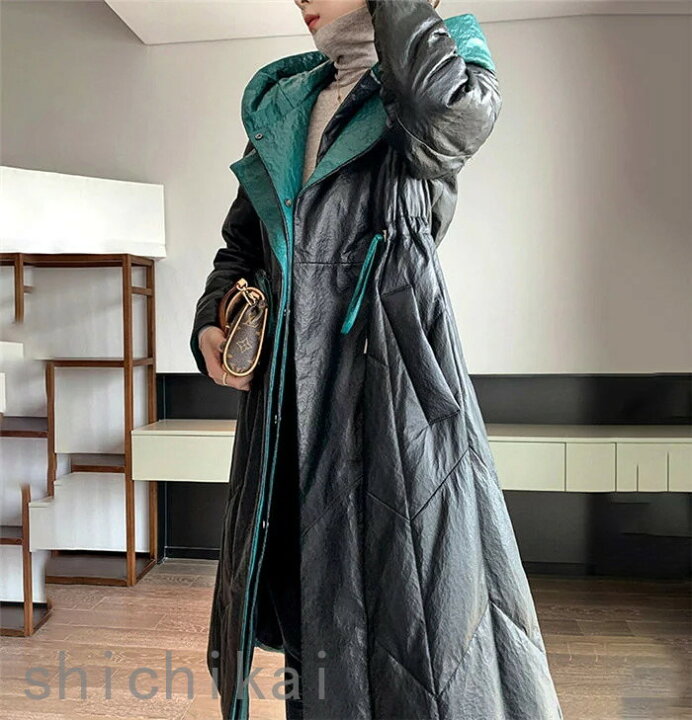 楽天市場】ダウンコート レディース アウター 冬服 ラムレザー コート 