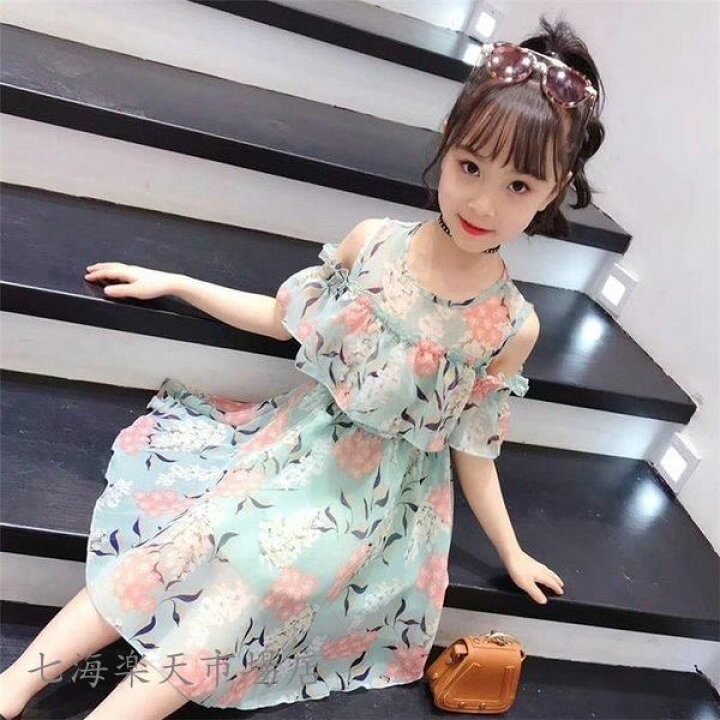 楽天市場】子供服 ワンピース 夏 女の子 キッズワンピース 半袖  