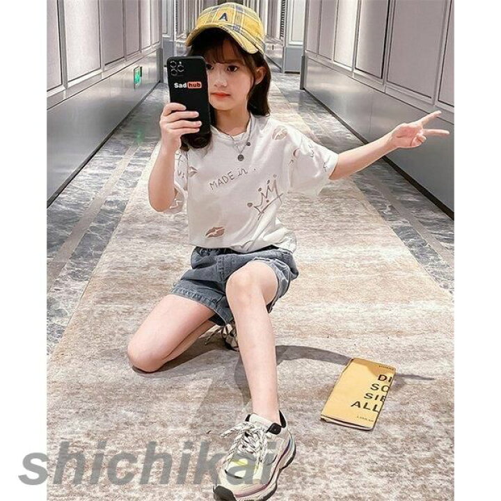子供服 セットアップ キッズ 女の子 春夏 2点セット 上下セット Tシャツ 丸首 ショートパンツ デニムパンツ ジャージ キッズ おしゃれ 可愛い カジュアル 新品 ホワイトデー 七海 子供服 セットアップ キッズ 女の子 春夏 2点セット 上下セット Tシャツ 丸首 ショートパンツ デニムパンツ ジャージ キッズ おしゃれ 可愛い カジュアル 新品