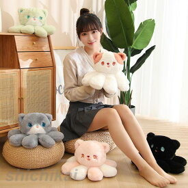 ぬいぐるみ　ねこ　ネコ　抱き枕 　昼寝　インテリア 　おもしろ雑貨　添い寝　かわいい　ふわふわ　クリスマスプレゼント