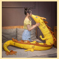 ぬいぐるみ　龍　リアル　動物 5色　インテリア雑貨　動物園　子供　おもちゃ　抱き枕　大きい　特大　誕…