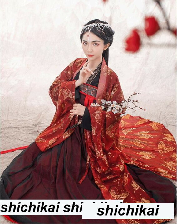 楽天市場】ギフト 豪華漢服 刺繍中国古代宮廷衣装 貴妃皇后女王変装 華 