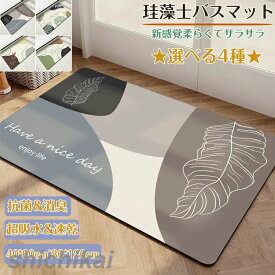 珪藻土バスマット40x60cm~ 80*120cm 大判 サイズ 珪藻土マット 大理石 風呂 バスマット 足ふきマット 速乾 珪藻土 キッチンマット 滑り止め 浴室 洗面所 吸水 速乾 抗菌 滑り止め 北欧 脱衣所 吸水マット ソフト 柔らかい おしゃれ トイレマット